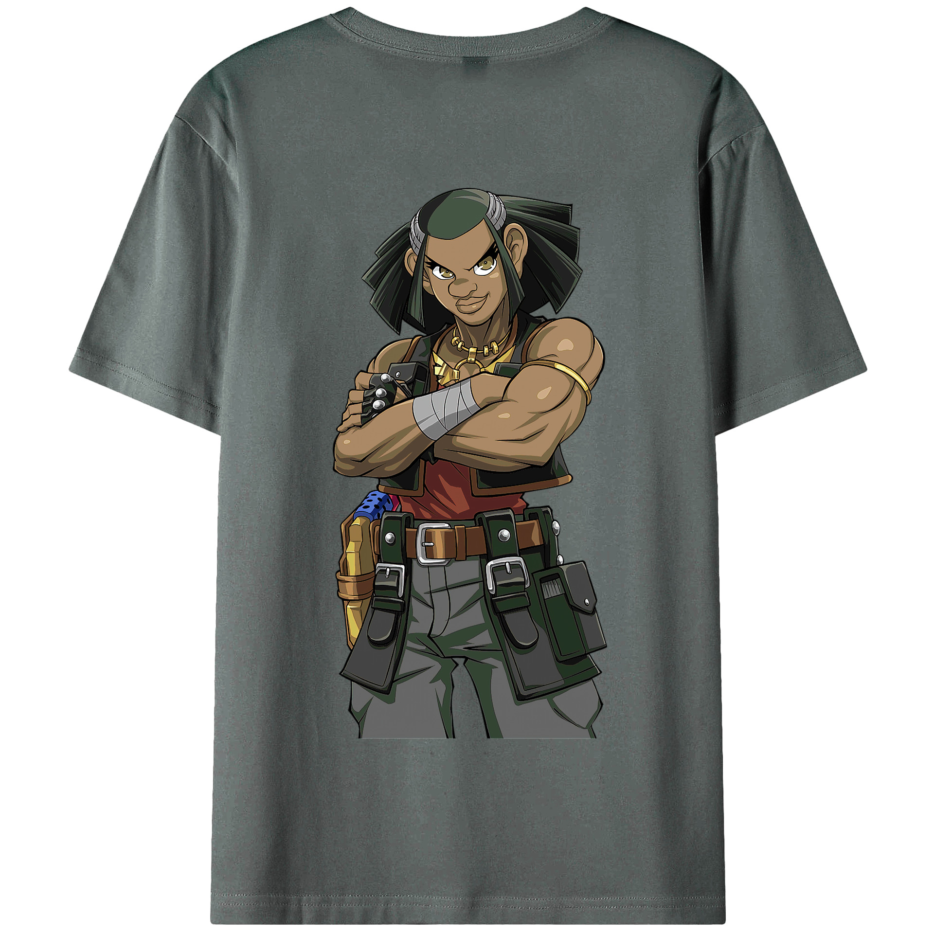 （画像用） 遊☆戯☆王 Yu-Gi-Oh! 綿100％半袖Tシャツ（背面プリント）